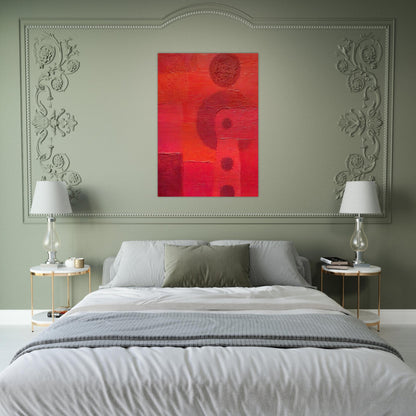 Deshabitados #101 - Pedro Coronel Brushed Aluminum Print - 70x100 cm / 28x40 inches | Pedro Coronel Aluminum Print | Pedro Coronel Prints