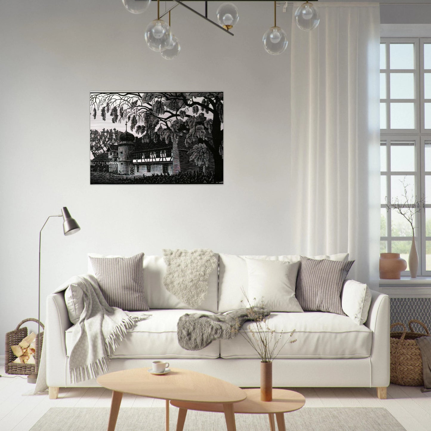 ESCHER (12) - MC Escher Brushed Aluminum Print - 70x100 cm / 28x40 inches | MC Escher Aluminum Print | MC Escher Prints