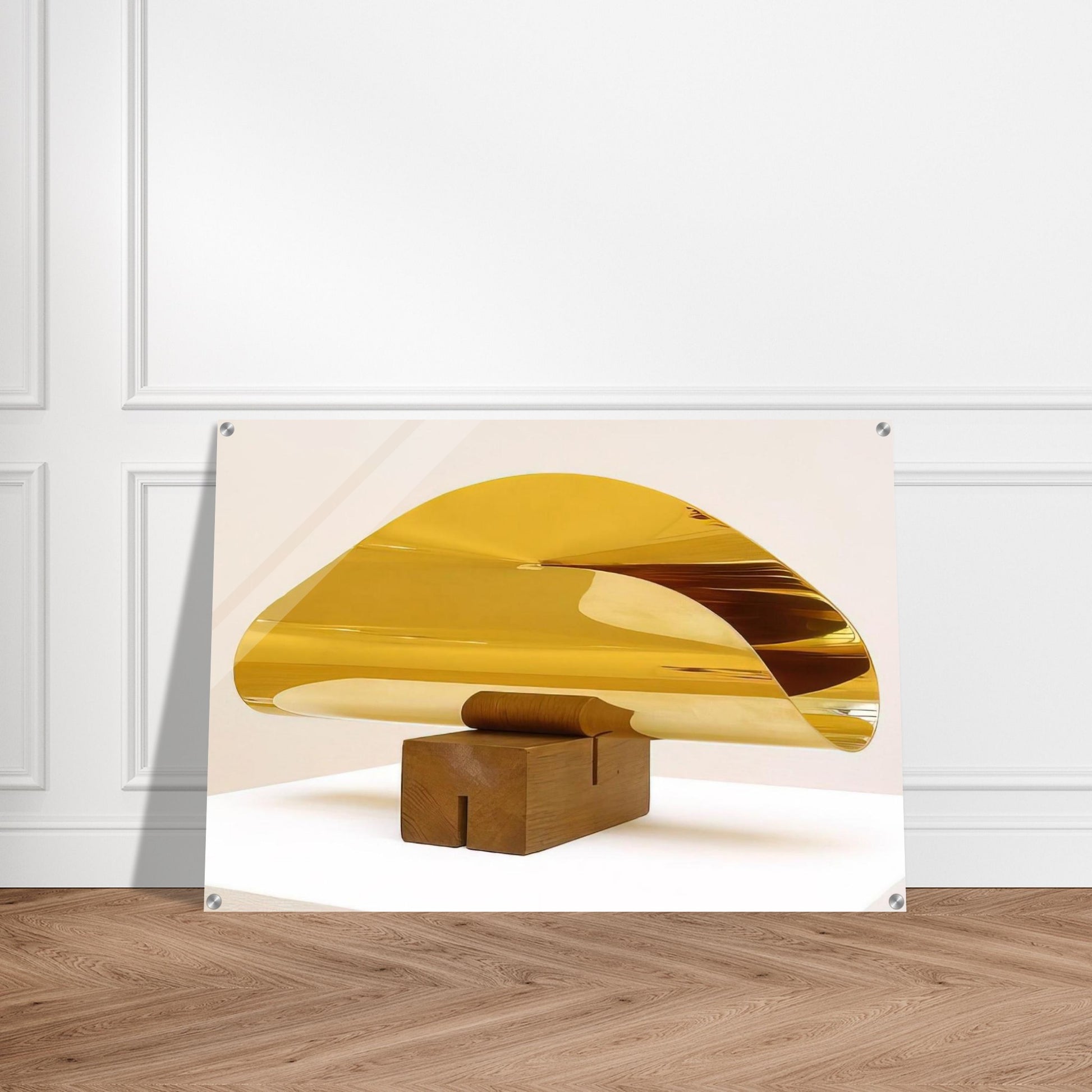 Fläche im Raum von einer Linie begrenzt - 1952 - Max Bill Acrylic Print - 70x100 cm / 28x40″ inches