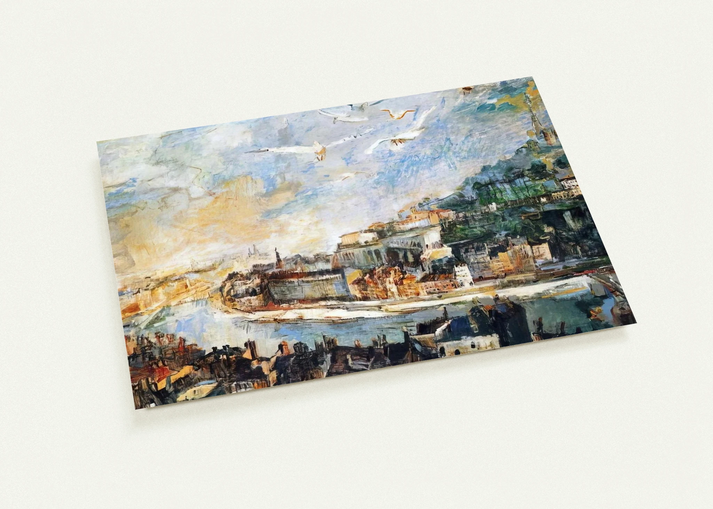 NOT_DETECTED_235882 By OSKAR KOKOSCHKA Pack of 10 Post Cards | OSKAR KOKOSCHKA Post Cards | A6 (10.5 x 14.8 cm) - 4.1 x 5.8 inches