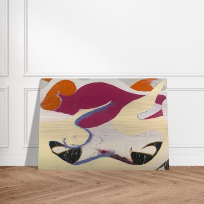 Dido - 1973 - Norman Bluhm Brushed Aluminum Print - 70x100 cm / 28x40 inches | Norman Bluhm Aluminum Print | Norman Bluhm Prints