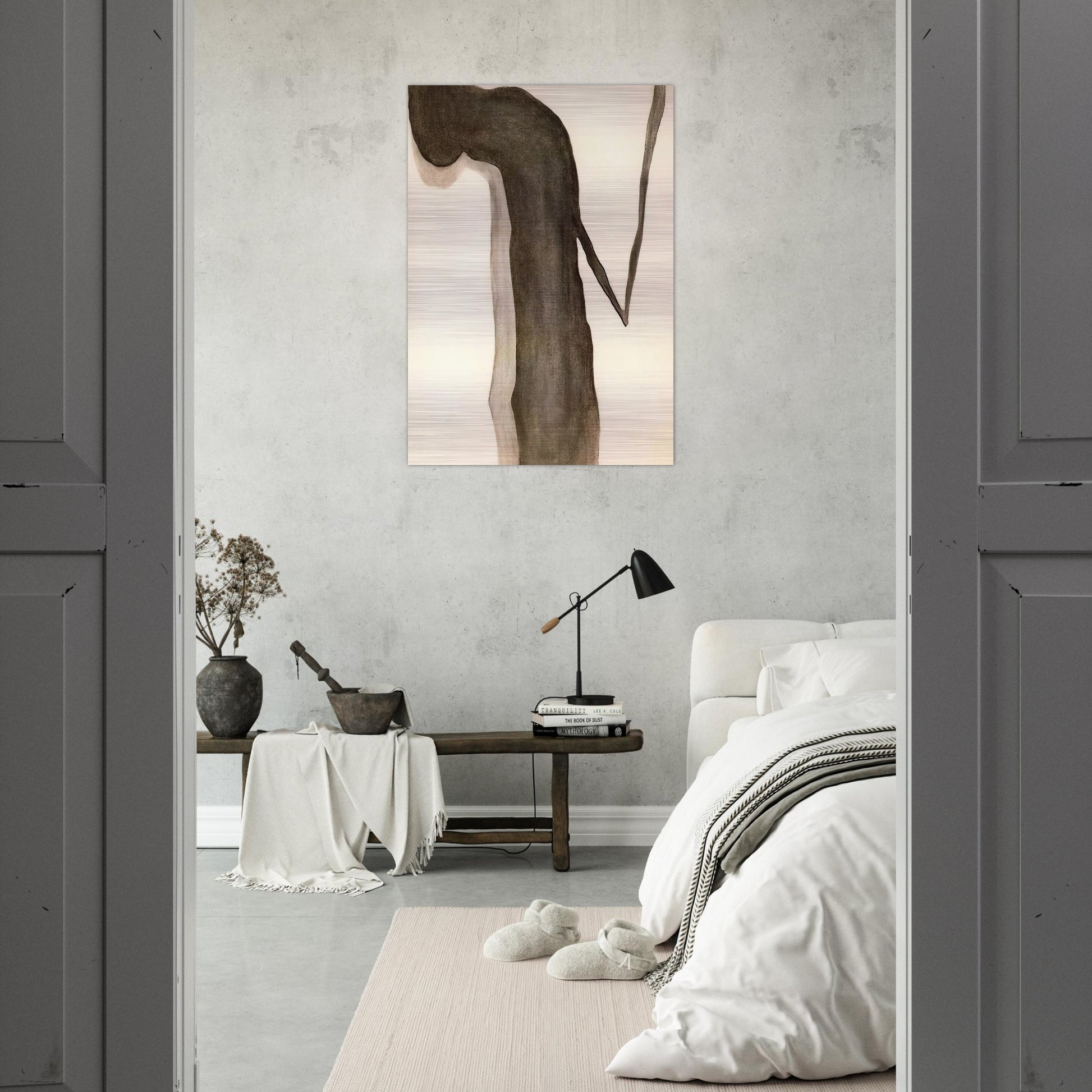 Drawing V - Georgia O'Keeffe Brushed Aluminum Print - 70x100 cm / 28x40 inches | Georgia O'Keeffe Aluminum Print | Georgia O'Keeffe Prints