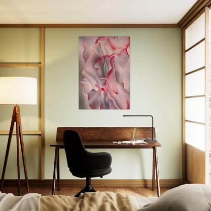 Pink Sweet Peas 2 - Georgia O'Keeffe Brushed Aluminum Print - 70x100 cm / 28x40 inches | Georgia O'Keeffe Aluminum Print | Georgia O'Keeffe Prints