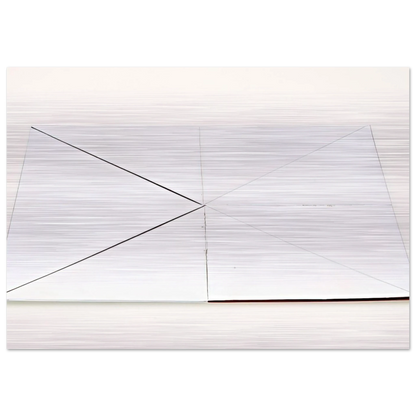 Book of Creation. Fire - 1960 - Lygia Pape Brushed Aluminum Print - 70x100 cm / 28x40 inches | Lygia Pape Aluminum Print | Lygia Pape Prints