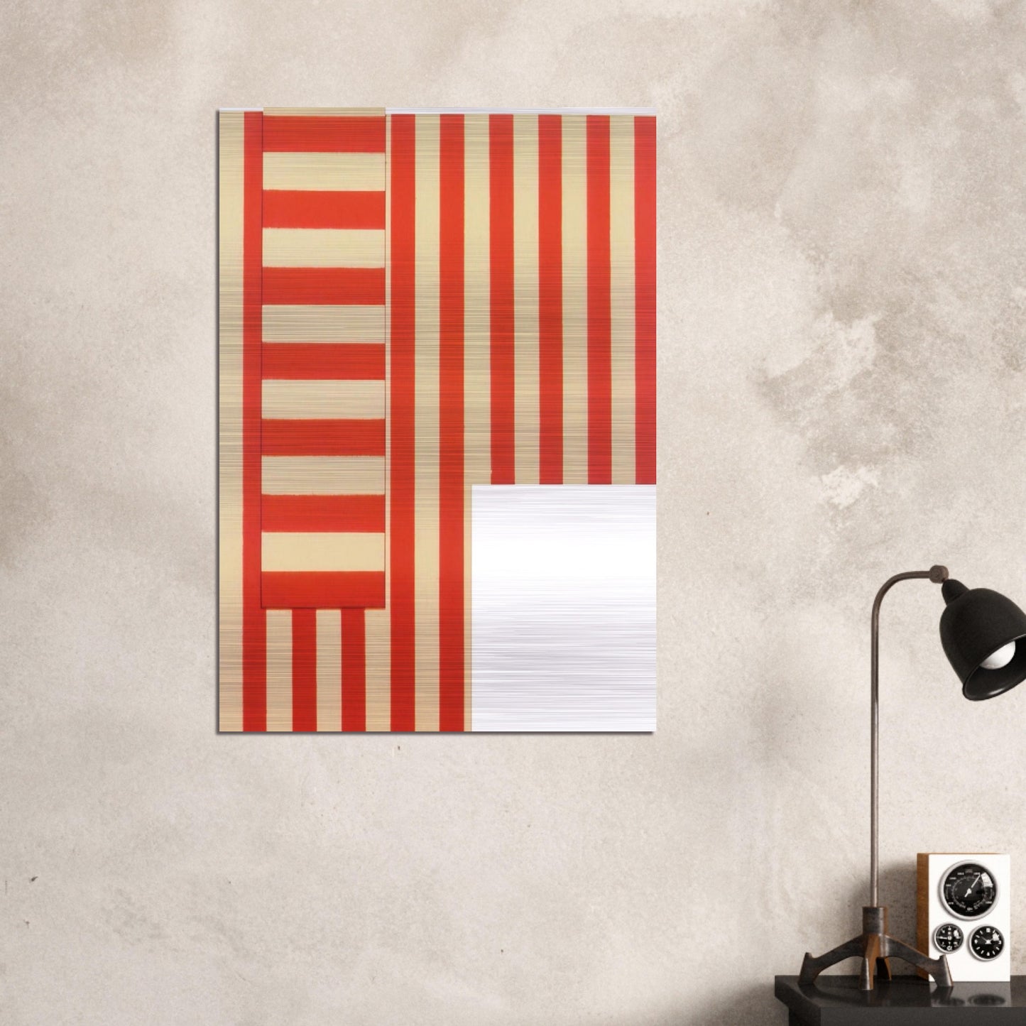 No. 1 - 1973 - Jeremy Moon Brushed Aluminum Print - 70x100 cm / 28x40 inches | Jeremy Moon Aluminum Print | Jeremy Moon Prints