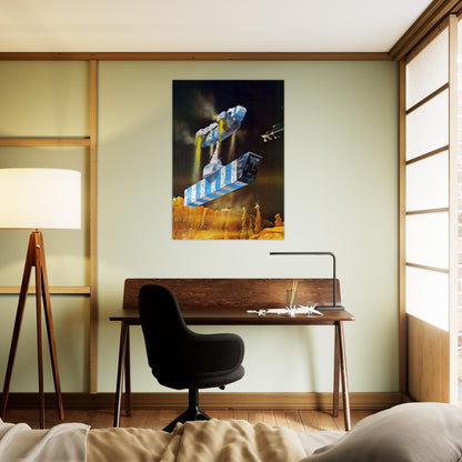 Chris Foss - Chris Foss Brushed Aluminum Print - 70x100 cm / 28x40 inches | Chris Foss Aluminum Print | Chris Foss Prints