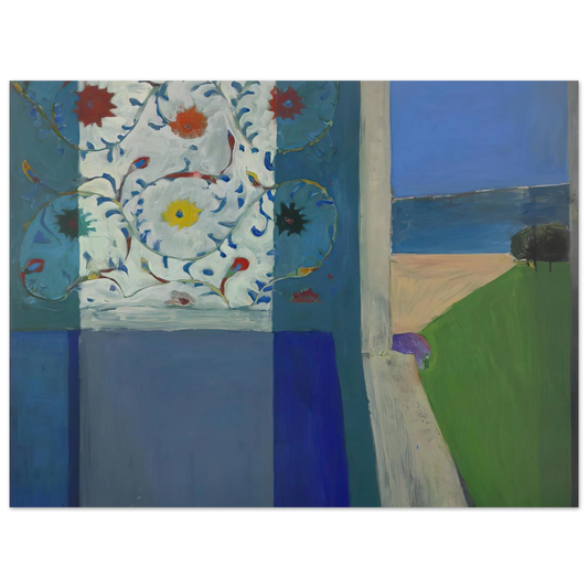 Richard Diebenkorn - Recollections of a Visit to Leningrad  75x100 cm / 30x40inches Fine Art Poster