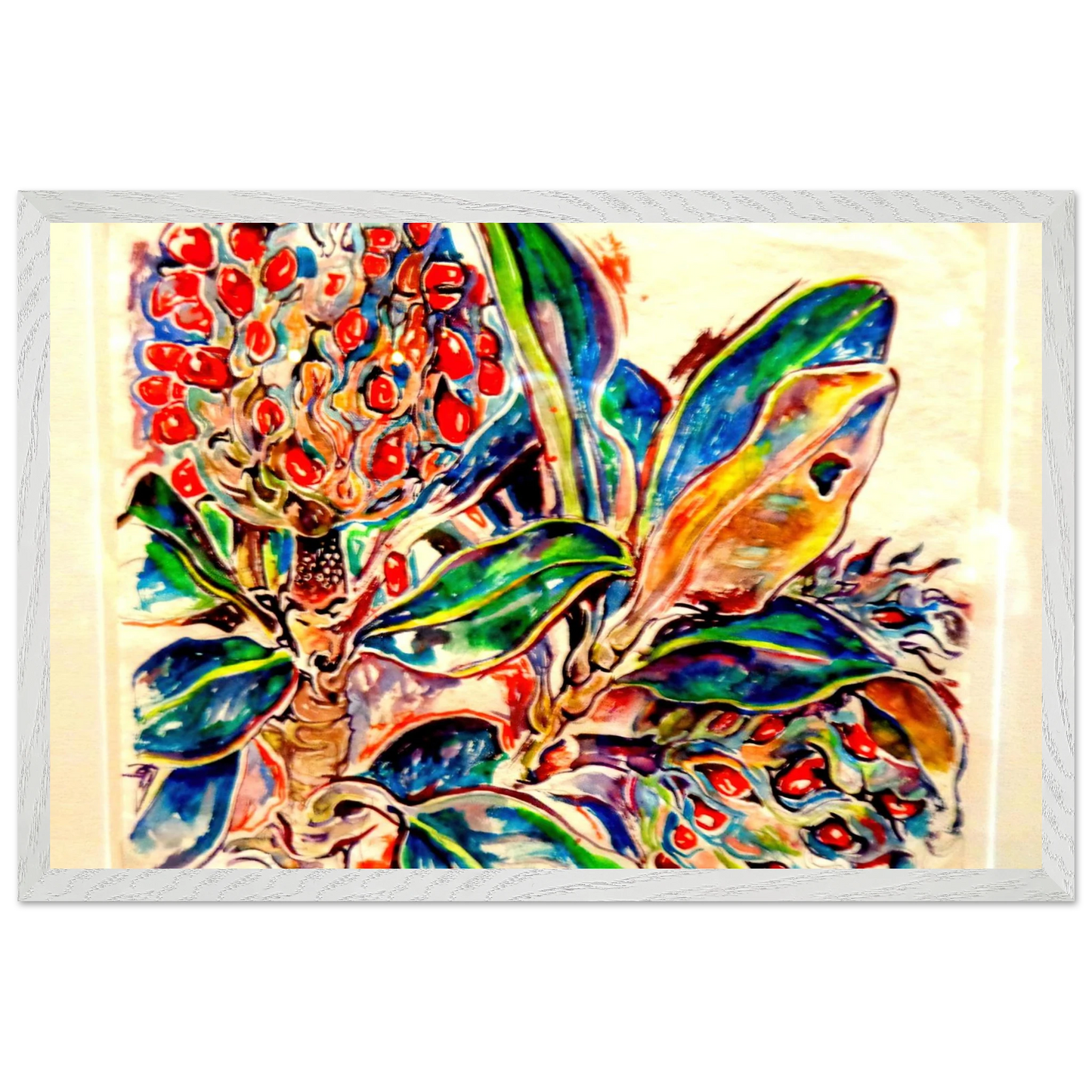 Walter Inglis Anderson - Walter Anderson Wall art - 45x60 cm / 18x24 inches - Premium Wooden Framed Poster With Fine Art Paper-canvas - Wood frame