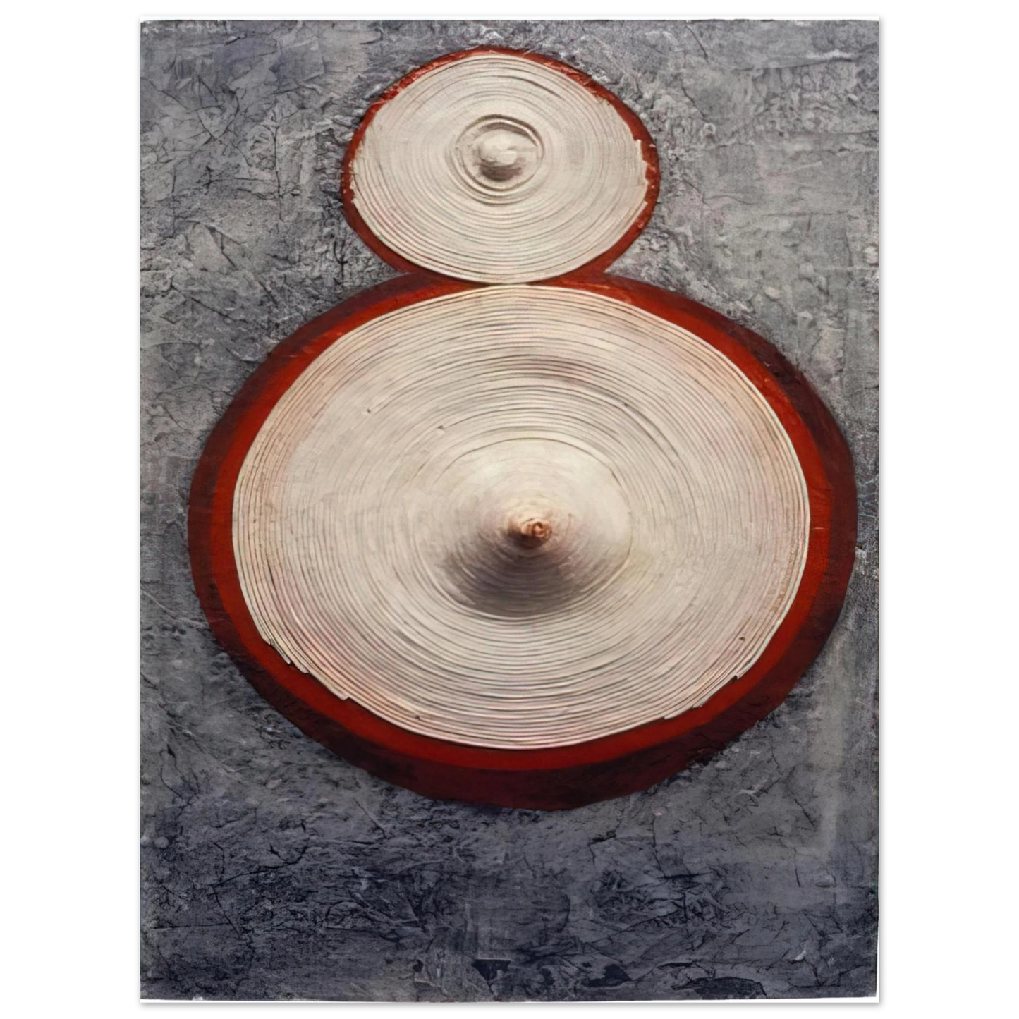 Eva Hesse - RINGAROUND AROSIE 1965  75x100 cm / 30x40inches Fine Art Poster