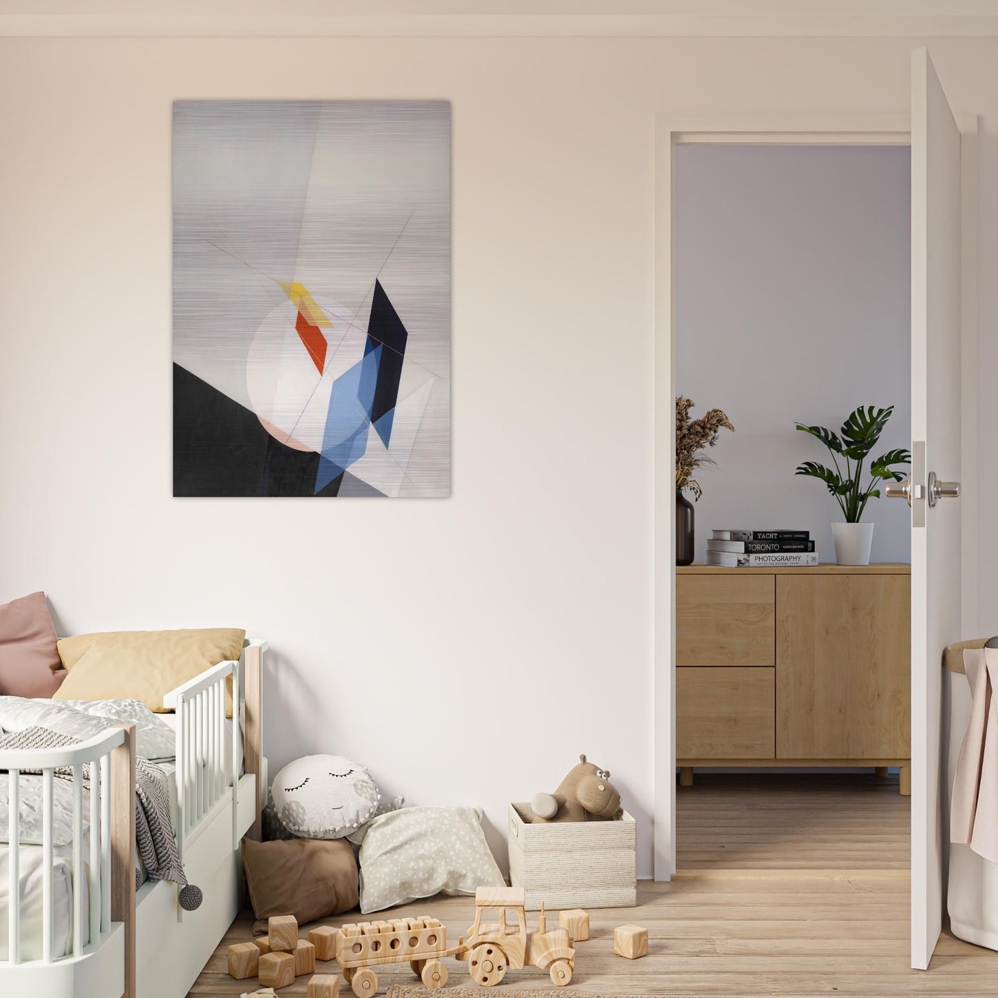 A 18 - Laszlo Moholy-Nagy Brushed Aluminum Print - 70x100 cm / 28x40 inches | Laszlo Moholy-Nagy Aluminum Print | Laszlo Moholy-Nagy Prints
