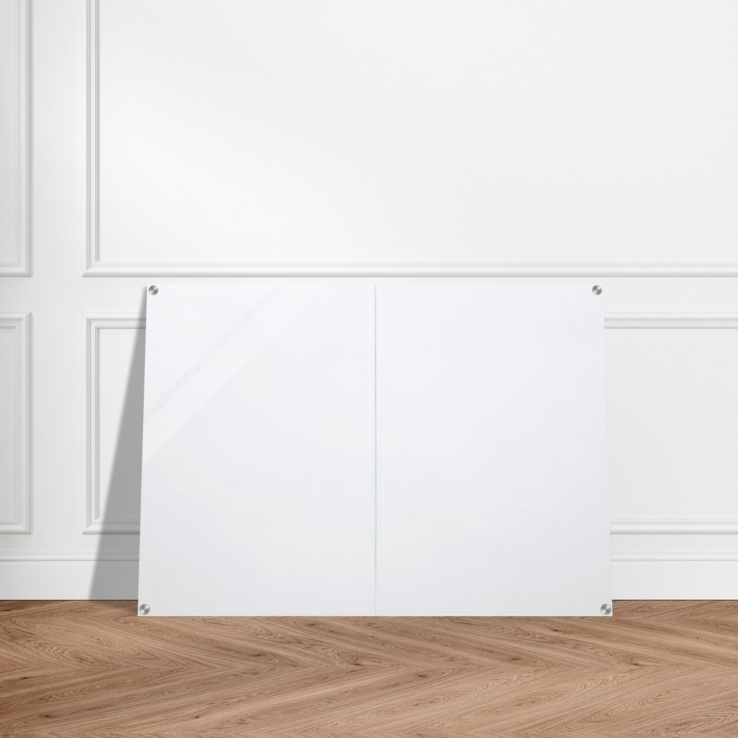 WHITE PAINTING TWO PANEL 1951 - Robert Rauschenberg Acrylic Print - 70x100 cm / 28x40″ inches