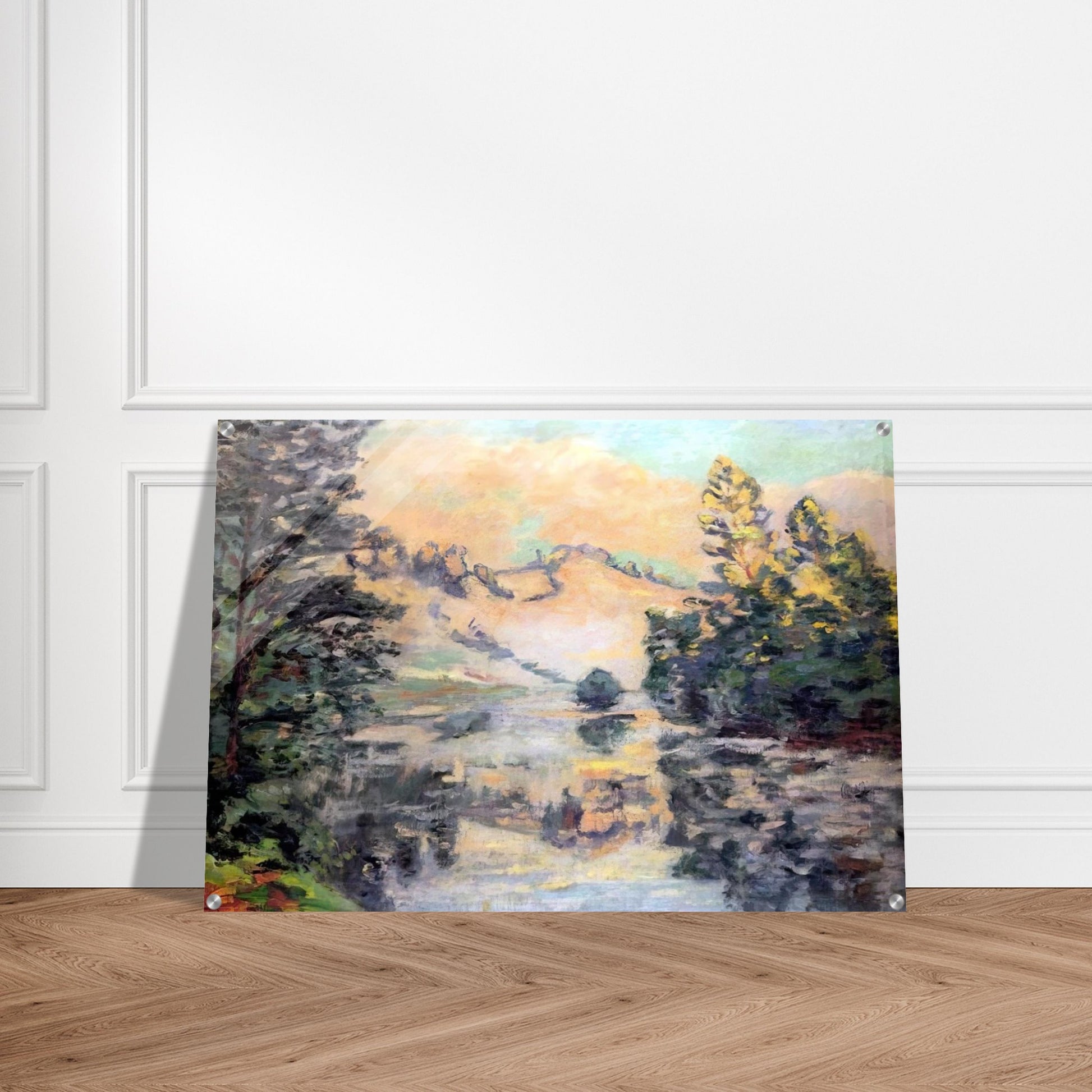 Landscape of Creuse - 1897 - Armand Guillaumin Acrylic Print - 70x100 cm / 28x40″ inches