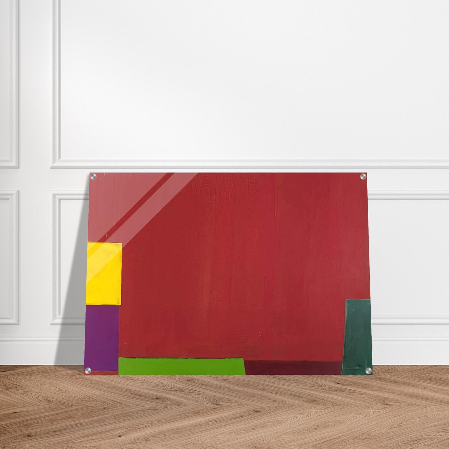18.6.65 - 1965 - John Hoyland Acrylic Print - 70x100 cm / 28x40″ inches