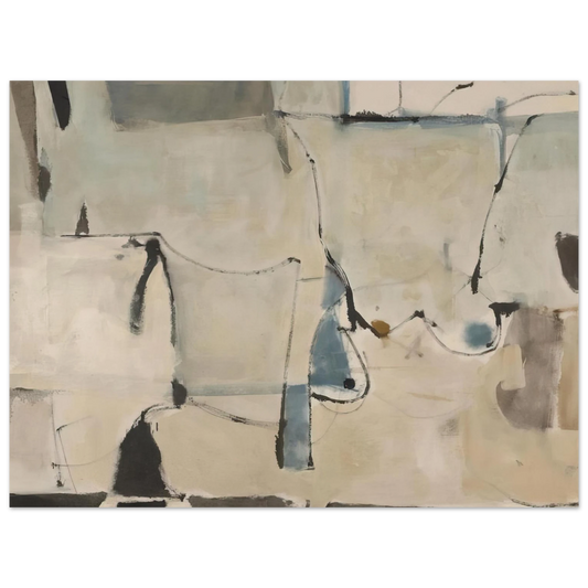Richard Diebenkorn - Miller 22  75x100 cm / 30x40inches Fine Art Poster