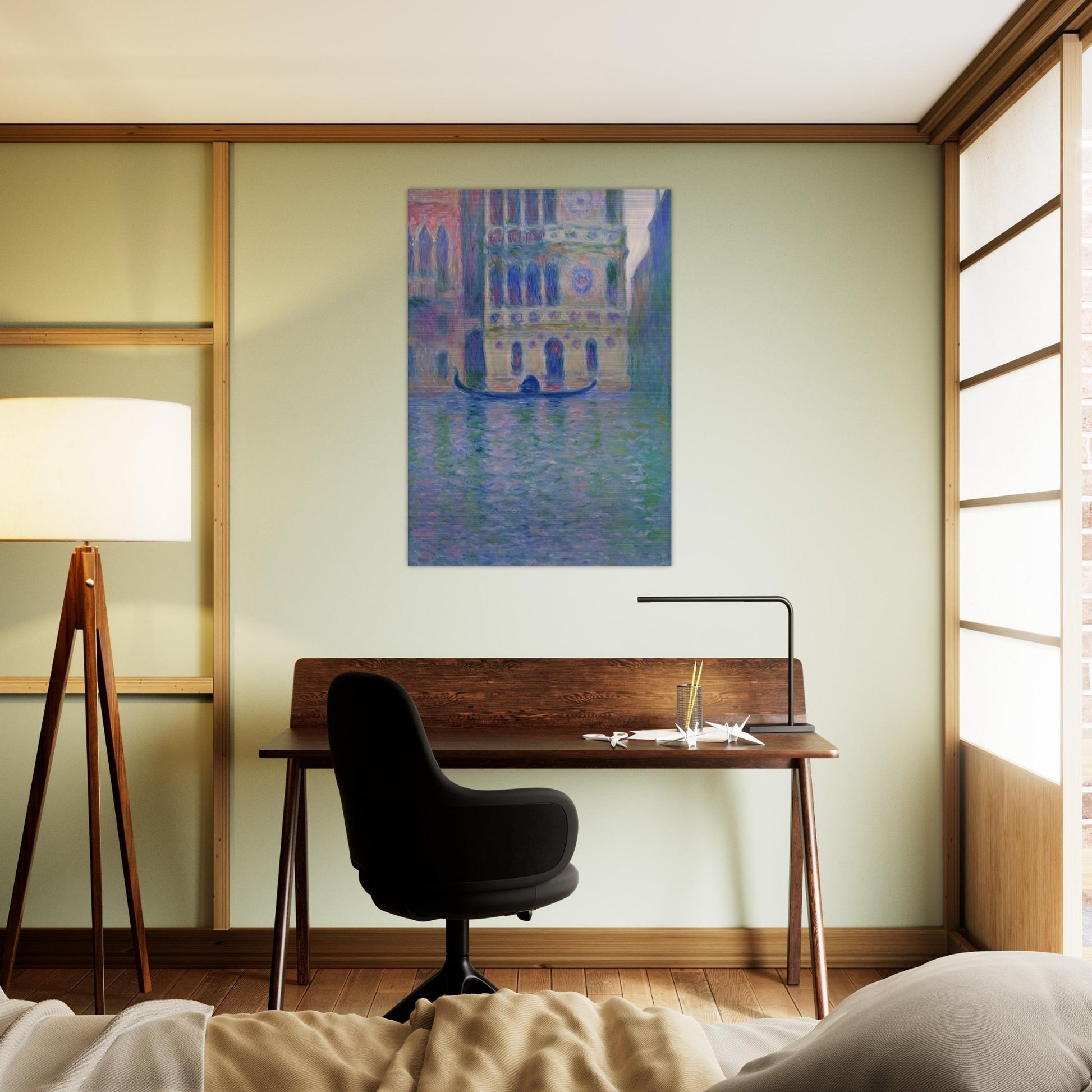 Palazzo Dario 4 - claude monet Brushed Aluminum Print - 70x100 cm / 28x40 inches | claude monet Aluminum Print | claude monet Prints
