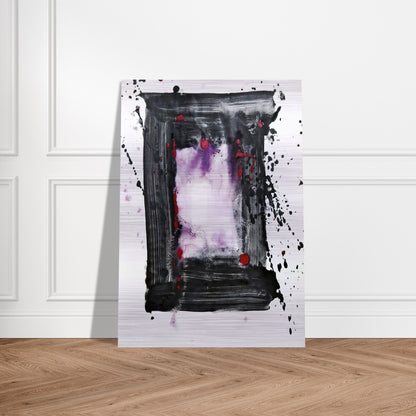 Untitled  SF75-1117  - Sam Francis Brushed Aluminum Print - 70x100 cm / 28x40 inches | Sam Francis Aluminum Print | Sam Francis Prints