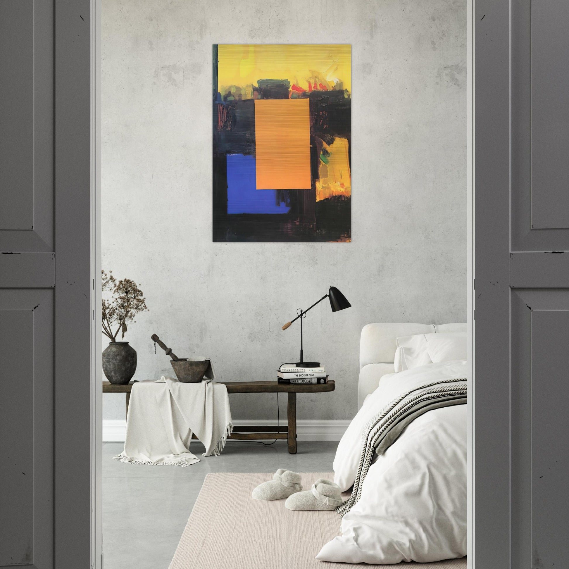 Ora Pro Nobis - Hans Hofmann Brushed Aluminum Print - 70x100 cm / 28x40 inches | Hans Hofmann Aluminum Print | Hans Hofmann Prints