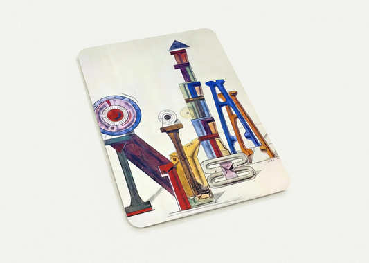 La Grande Roue Orthochromatique… By Max Ernst Pack of 10 Post Cards | Max Ernst Post Cards | A6 (10.5 x 14.8 cm) - 4.1 x 5.8 inches