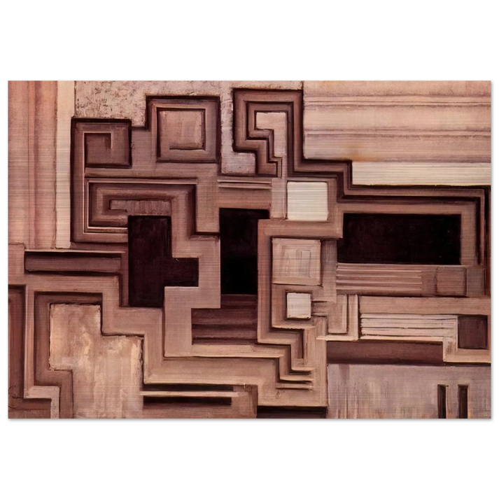 Two grays II - Frantisek Kupka Brushed Aluminum Print - 70x100 cm / 28x40 inches | Frantisek Kupka Aluminum Print | Frantisek Kupka Prints