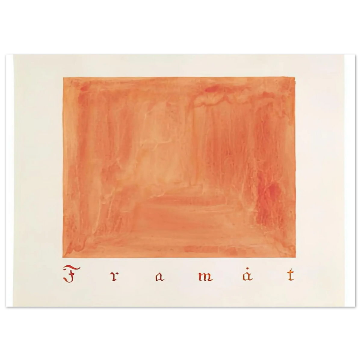 Hilma af Klint - FORWARDS PARCIFAL SERIES GROUP 2 SECTION 4 THE CONVOLUTE OF THE PHYSICAL PLANE 1916 Wall art - 45x60 cm / 18x24 Inches - Premium Wooden Framed Poster With Fine Art Paper - White frame