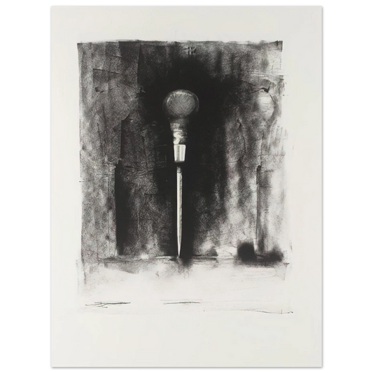 Jim Dine - UNTITLED FROM TEN WINTER TOOLS 1973 3  75x100 cm / 30x40inches Fine Art Poster