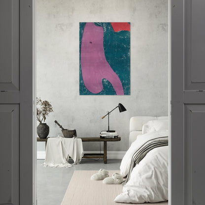 Etude de tissu - 1946 - Serge Poliakoff Brushed Aluminum Print - 70x100 cm / 28x40 inches | Serge Poliakoff Aluminum Print | Serge Poliakoff Prints