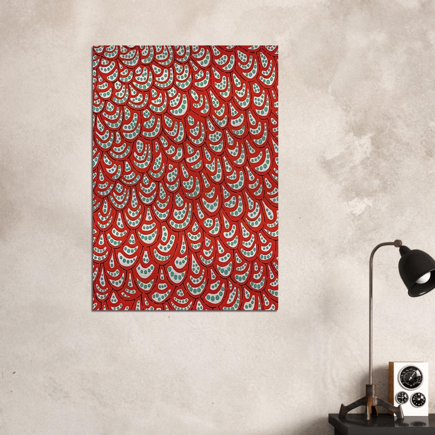 PETALS 1988 - Yayoi Kusama Brushed Aluminum Print - 70x100 cm / 28x40 inches | Yayoi Kusama Aluminum Print | Yayoi Kusama Prints