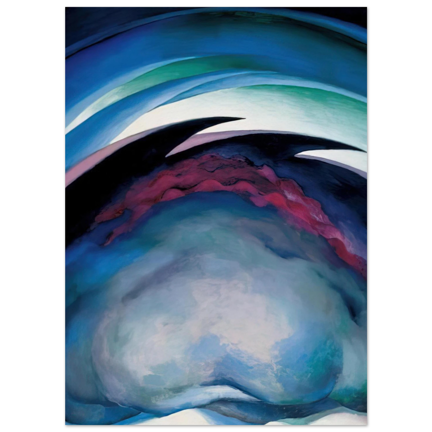 Georgia O'Keeffe - From the Plains I Fine Art Poster
