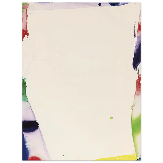 Sam Francis - Back Off  75x100 cm / 30x40inches Fine Art Poster