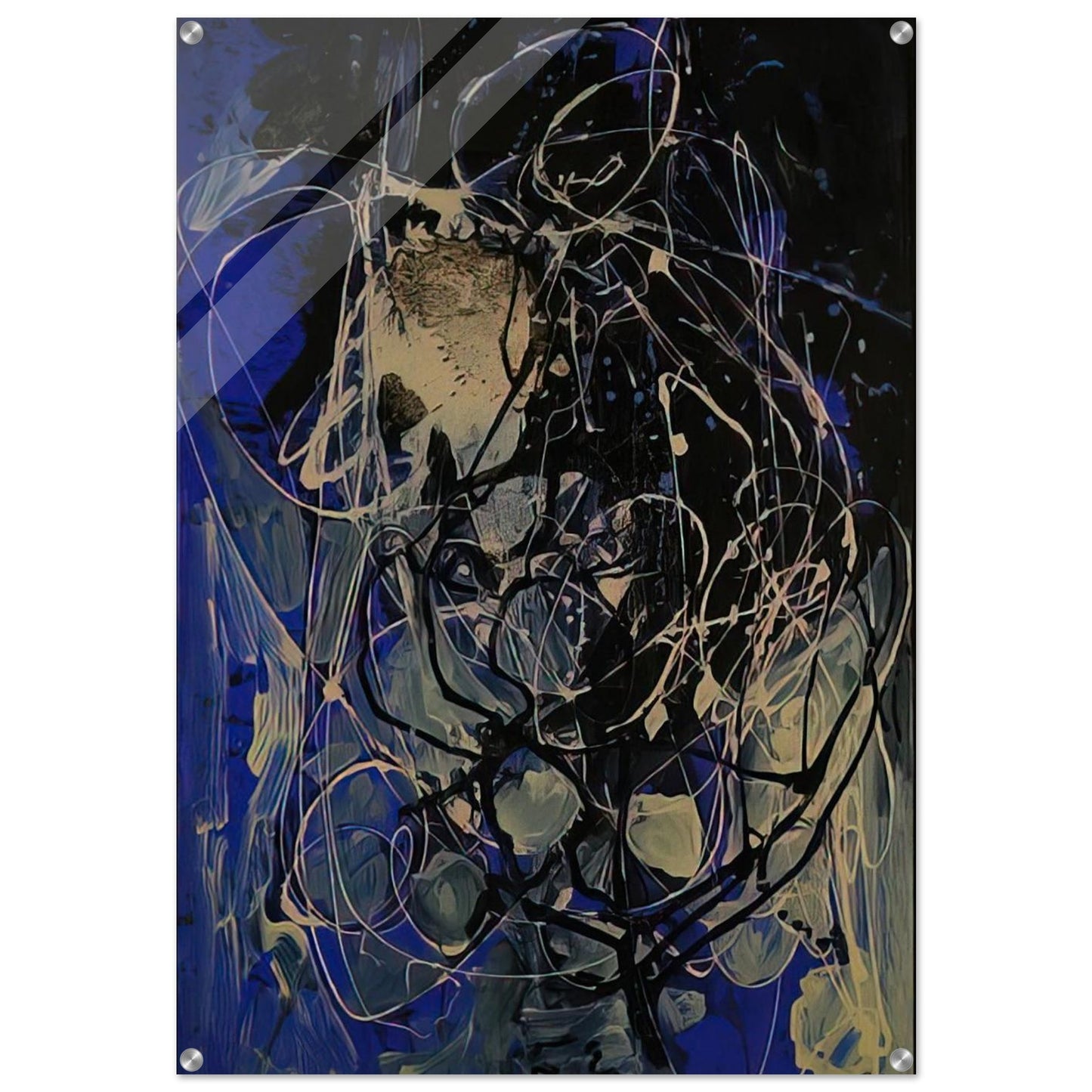 The Wind - Hans Hofmann Acrylic Print - 70x100 cm / 28x40″ inches | Hans Hofmann Wall Art | Hans Hofmann Prints