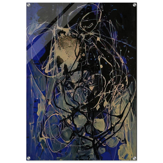 The Wind - Hans Hofmann Acrylic Print - 70x100 cm / 28x40″ inches | Hans Hofmann Wall Art | Hans Hofmann Prints