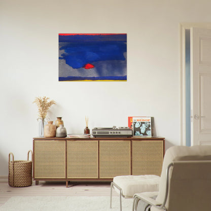 Provincetown - 1964 - Helen Frankenthaler Brushed Aluminum Print - 70x100 cm / 28x40 inches | Helen Frankenthaler Aluminum Print | Helen Frankenthaler Prints