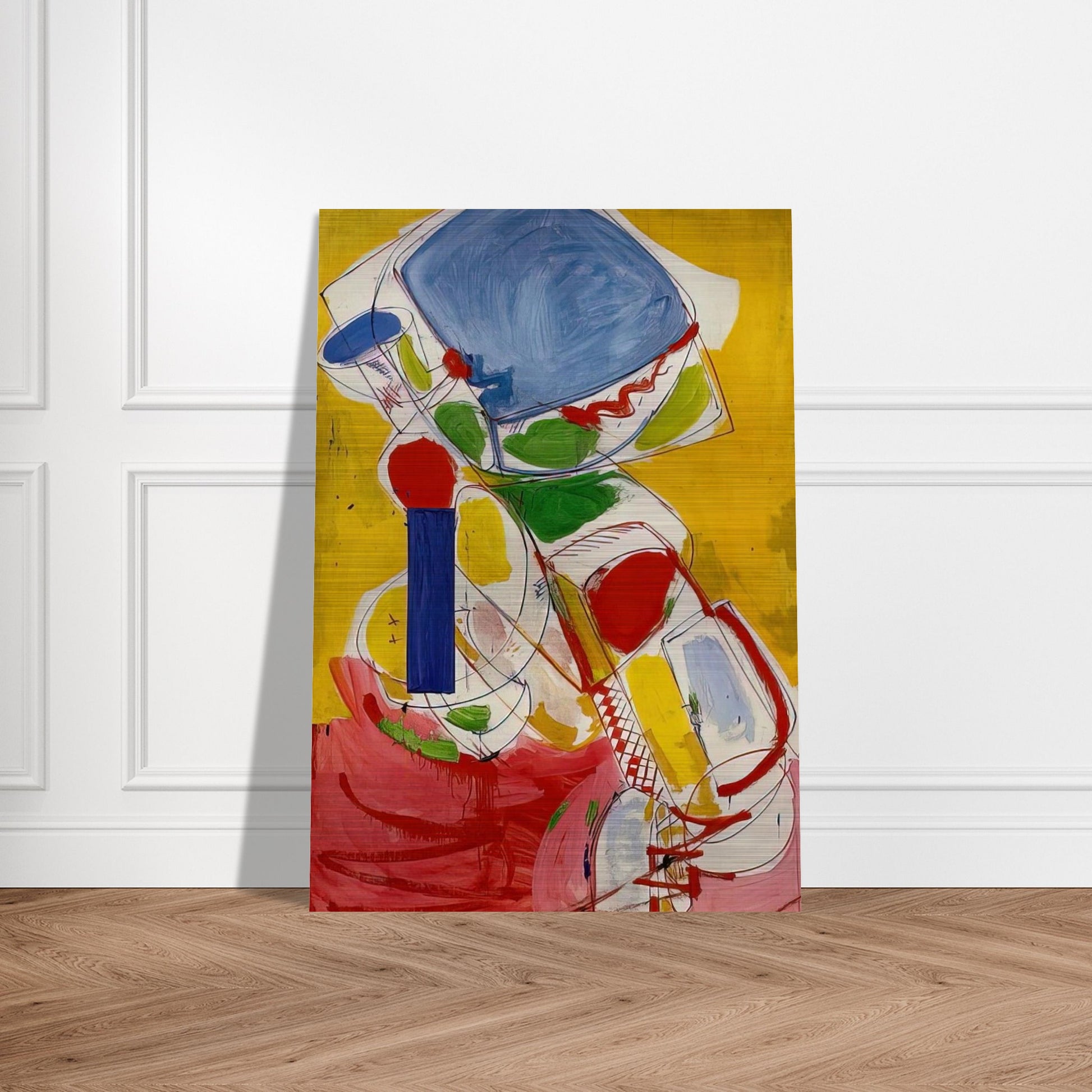 Solstice - Hans Hofmann Brushed Aluminum Print - 70x100 cm / 28x40 inches | Hans Hofmann Aluminum Print | Hans Hofmann Prints