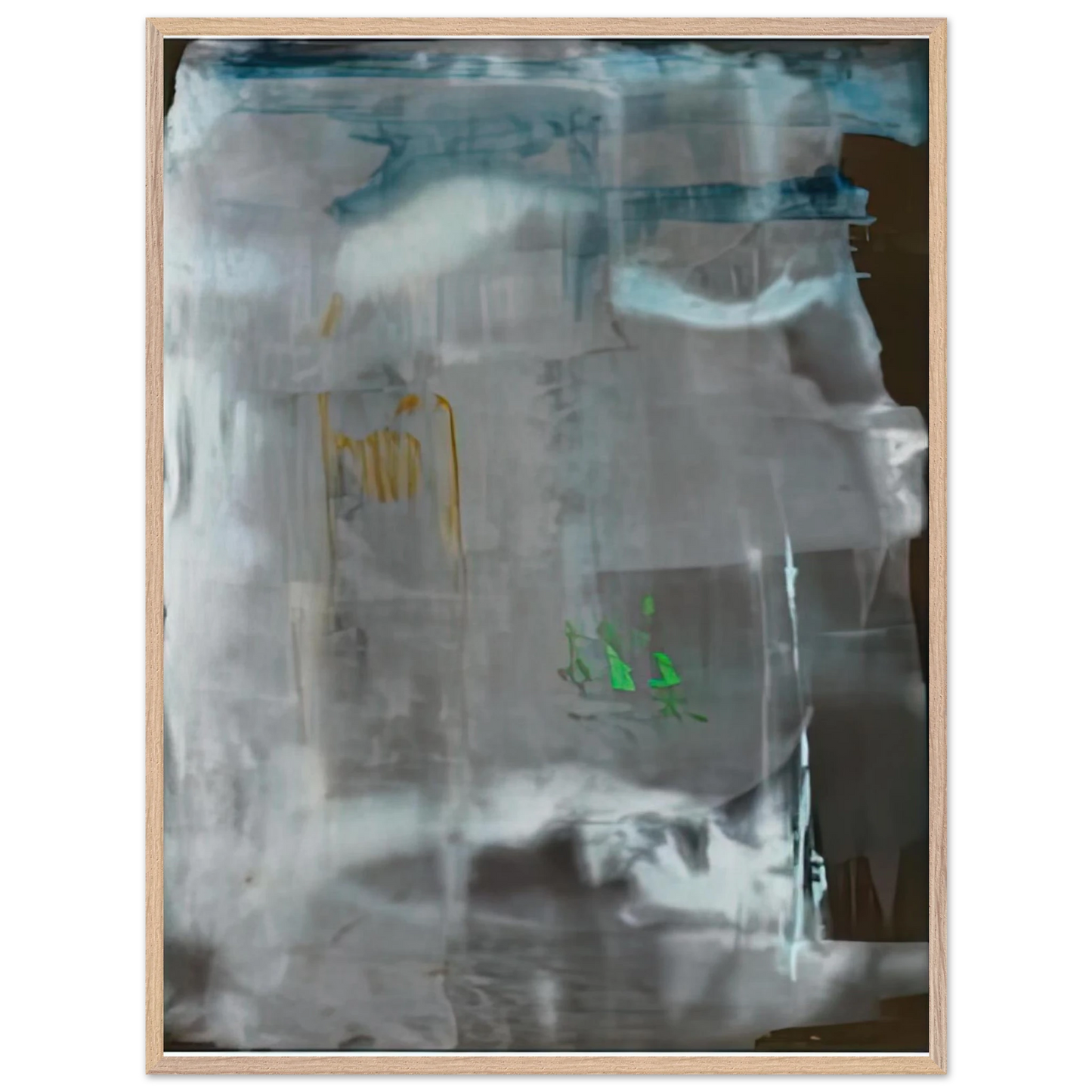 Helen Frankenthaler - Portrait of a Lady in White, 1979- Wall Art - 28x40 inches / 70x70 cm - Canvas (Imperial)-canvas - -