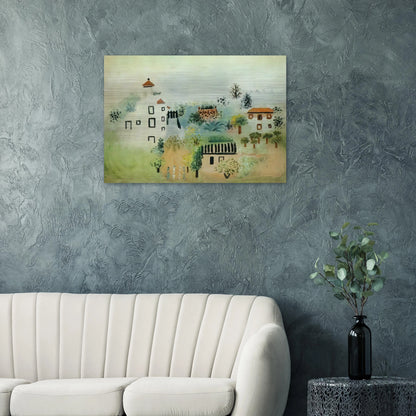 Landscape - Pablo Picasso Brushed Aluminum Print - 70x100 cm / 28x40 inches | Pablo Picasso Aluminum Print | Pablo Picasso Prints