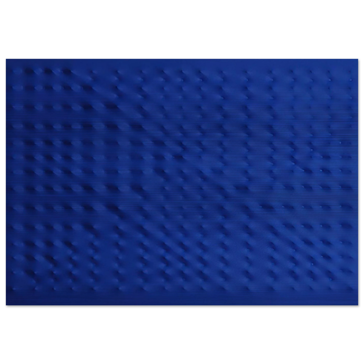 Untitled - 2009 - Enrico Castellani Brushed Aluminum Print - 70x100 cm / 28x40 inches | Enrico Castellani Aluminum Print | Enrico Castellani Prints