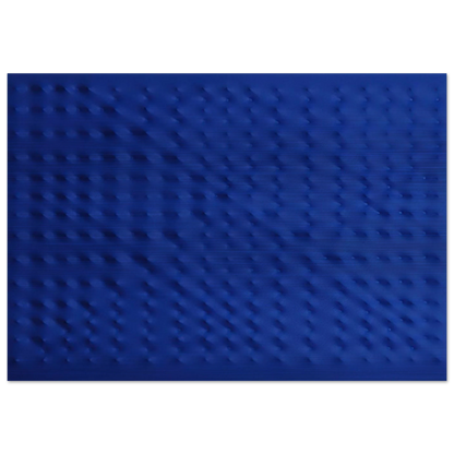 Untitled - 2009 - Enrico Castellani Brushed Aluminum Print - 70x100 cm / 28x40 inches | Enrico Castellani Aluminum Print | Enrico Castellani Prints