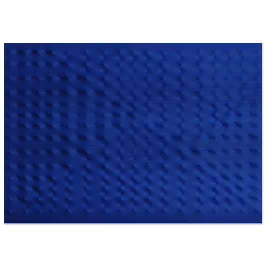 Untitled - 2009 - Enrico Castellani Brushed Aluminum Print - 70x100 cm / 28x40 inches | Enrico Castellani Aluminum Print | Enrico Castellani Prints