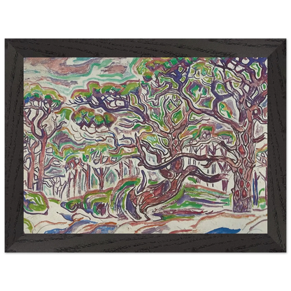 Walter Inglis Anderson - Walter Anderson Wall art - 40x50 cm / 16x20 Inches - Premium Wooden Framed Poster With Fine Art Paper - Wood frame