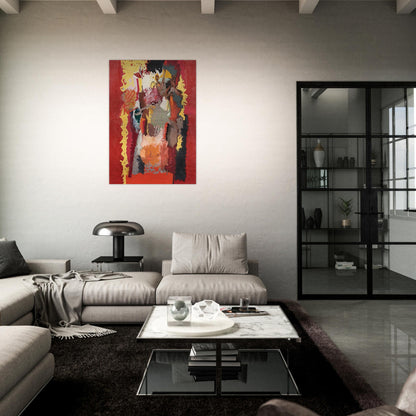 The Witch Doctor - 1963 - John Ferren Brushed Aluminum Print - 70x100 cm / 28x40 inches | John Ferren Aluminum Print | John Ferren Prints