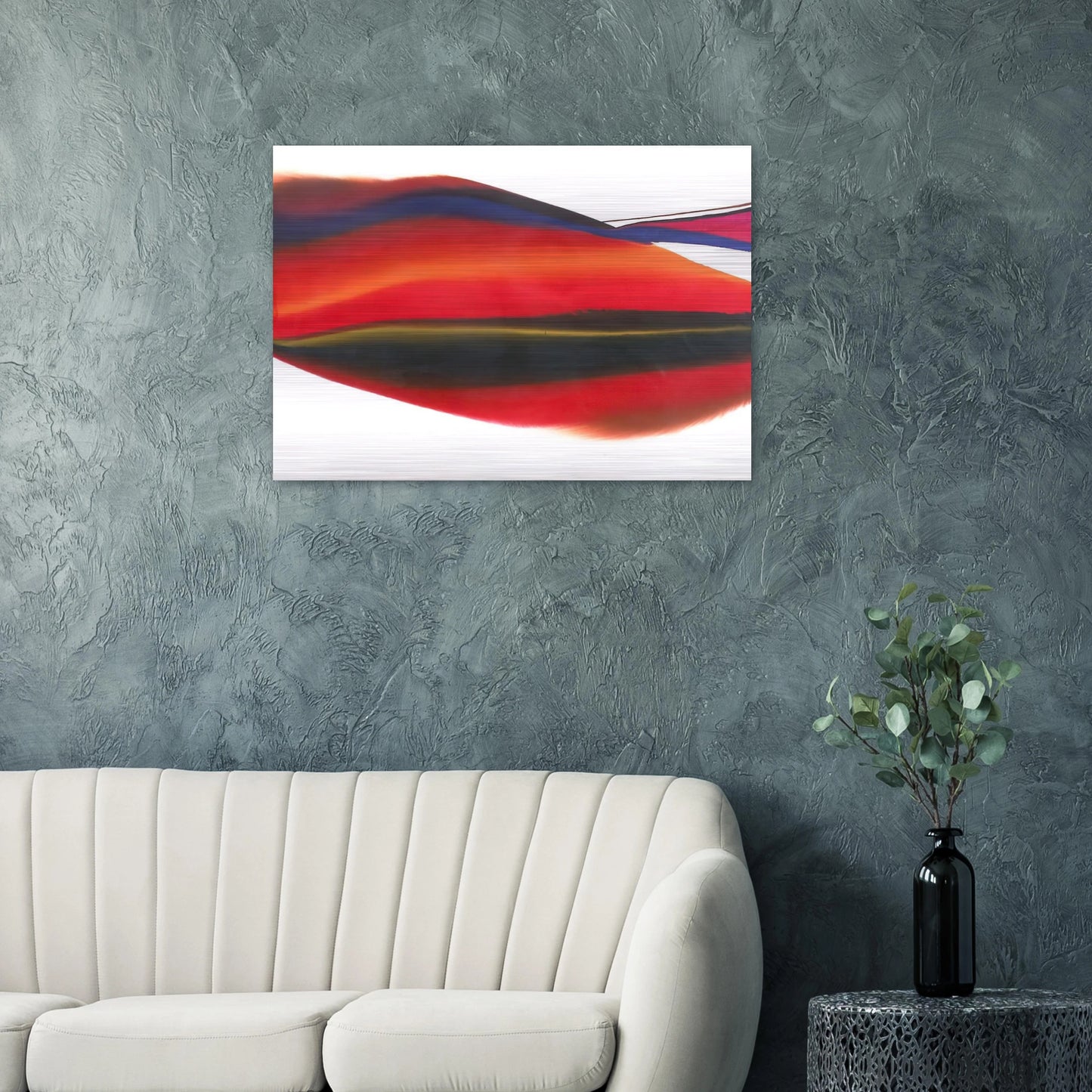 Phenomena Lands End - Paul Jenkins Brushed Aluminum Print - 70x100 cm / 28x40 inches | Paul Jenkins Aluminum Print | Paul Jenkins Prints
