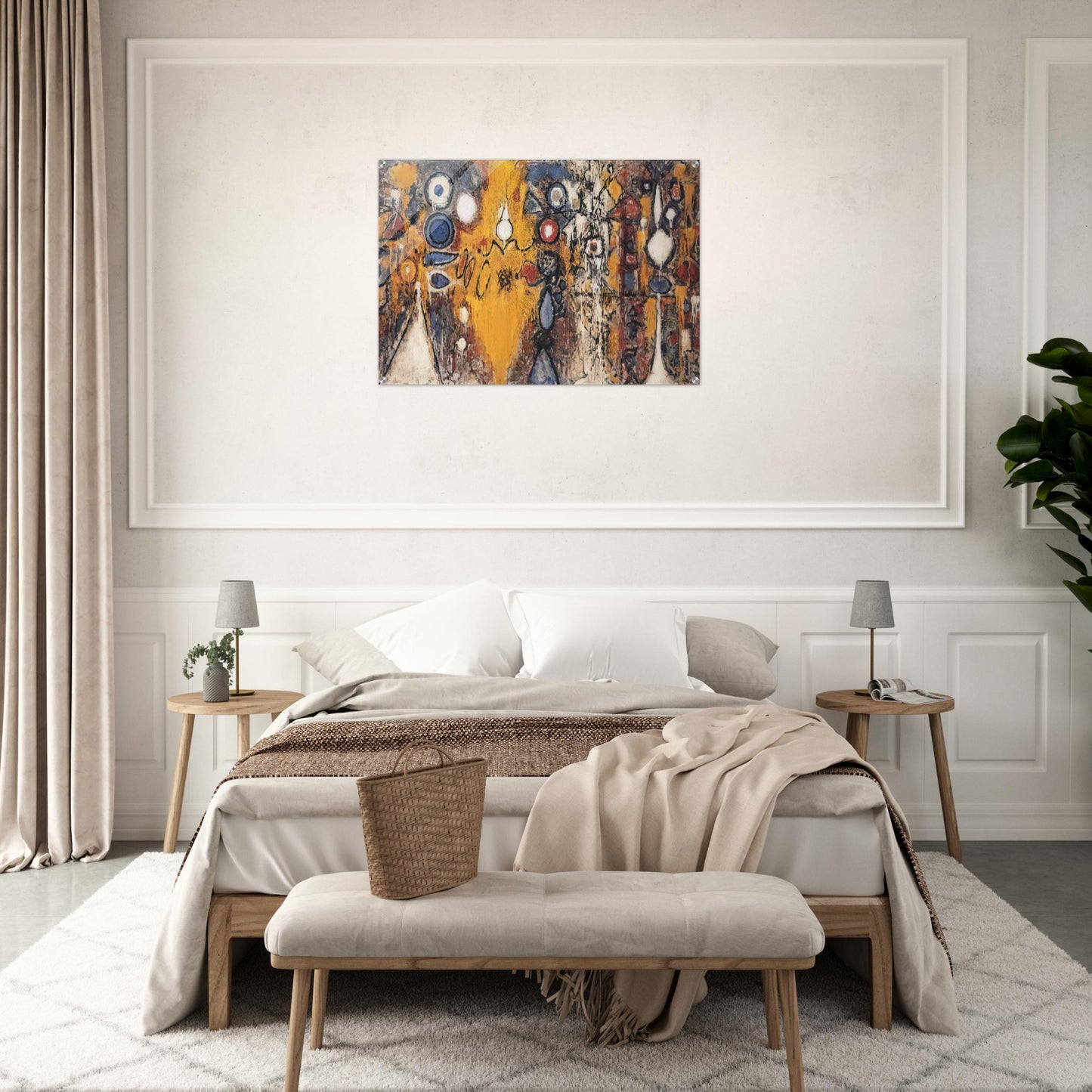Number 1 - Richard Pousette-Dart Acrylic Print - 70x100 cm / 28x40″ inches