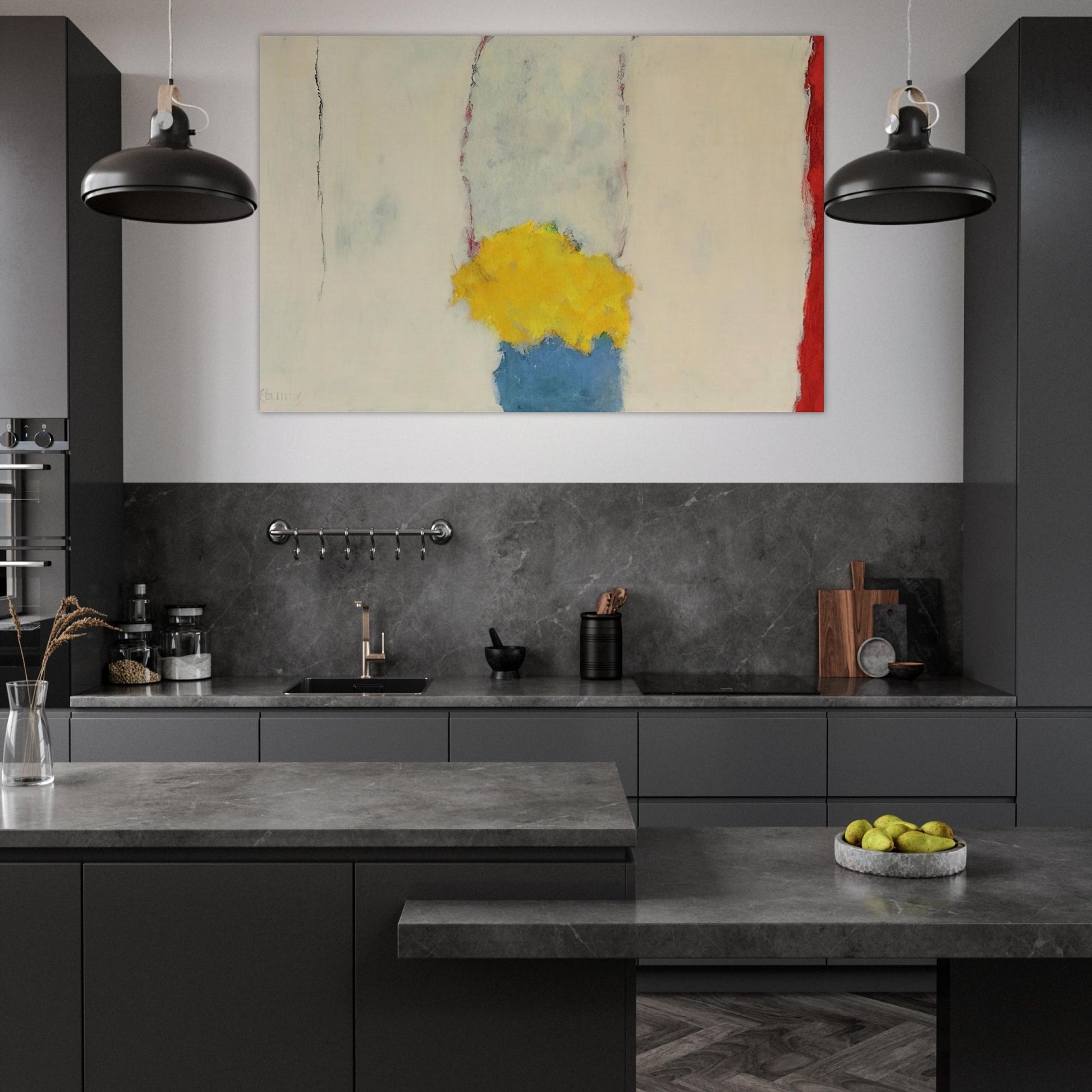 Classic Boundaries IV - 1962 - Theodoros Stamos Art Prints - 100x150 cm / 40x60″ inches | Theodoros Stamos Poster | Theodoros Stamos Prints