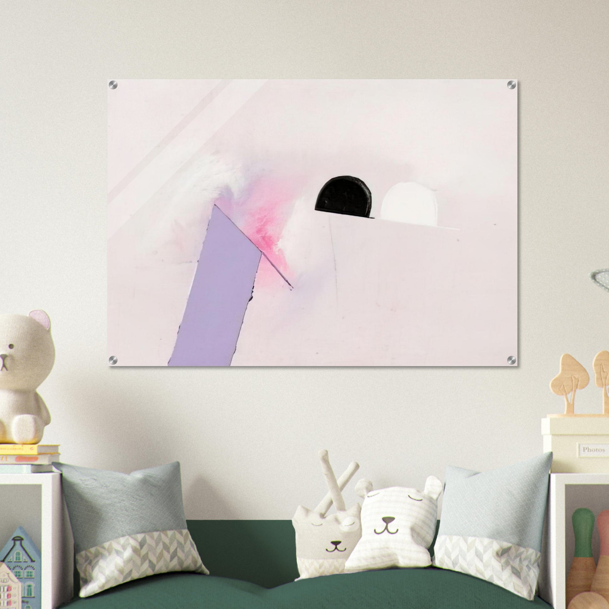 UNTITLED - Luis Feito Acrylic Print - 70x100 cm / 28x40″ inches | Luis Feito Wall Art | Luis Feito Prints