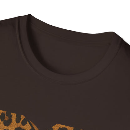 T-shirt graphique rétro MTV imprimé léopard vintage Télé musique Années 80 90 Tee-shirt de groupe unisexe Chemise rock imprimé animal