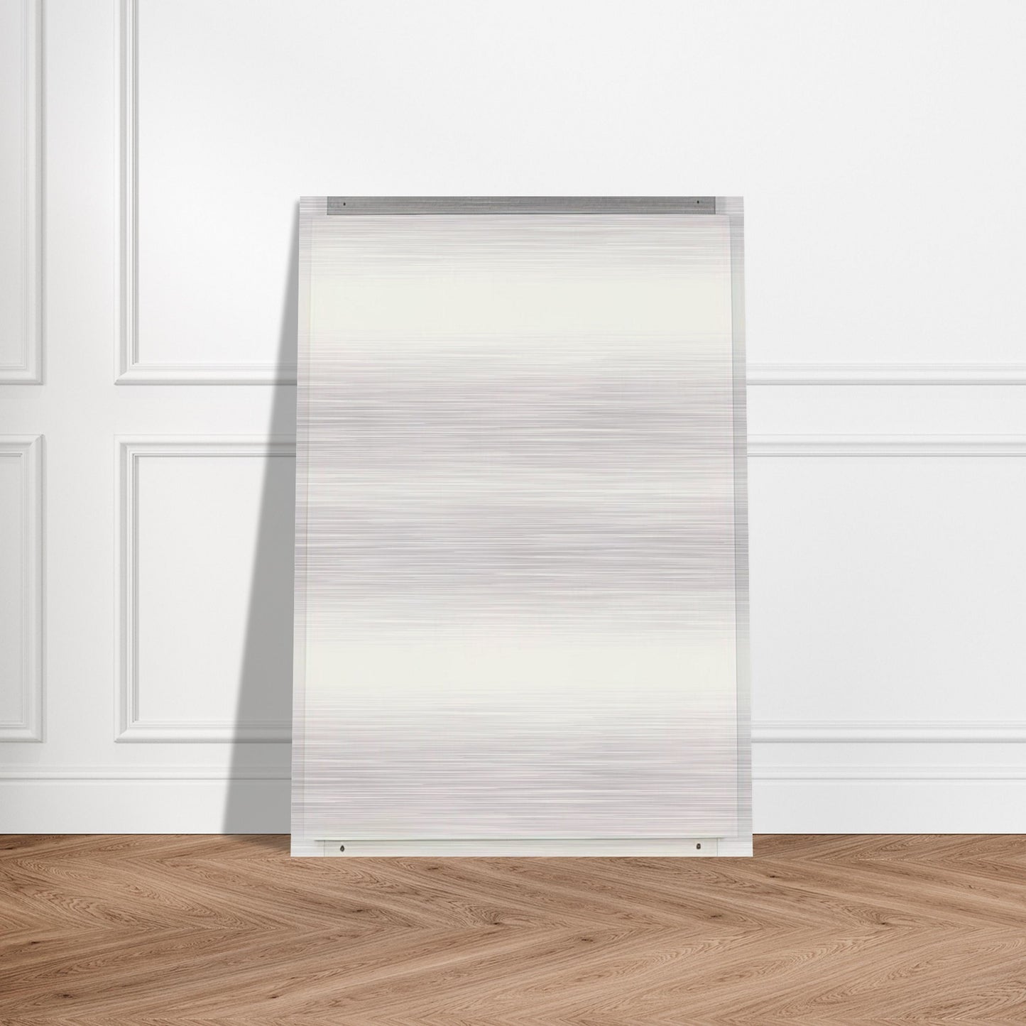 Attendant - Robert Ryman Brushed Aluminum Print - 70x100 cm / 28x40 inches | Robert Ryman Aluminum Print | Robert Ryman Prints