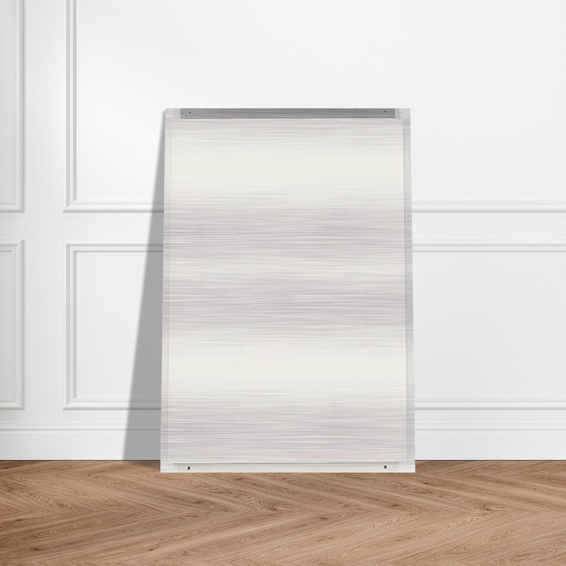 Attendant - Robert Ryman Brushed Aluminum Print - 70x100 cm / 28x40 inches | Robert Ryman Aluminum Print | Robert Ryman Prints