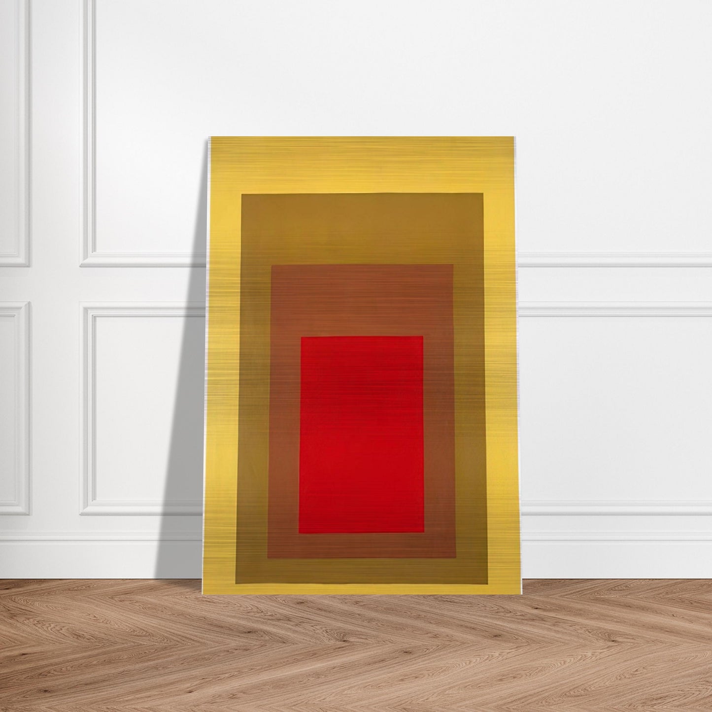 HOMAGE TO THE SQUARE 1967 1 - Josef Albers Brushed Aluminum Print - 70x100 cm / 28x40 inches | Josef Albers Aluminum Print | Josef Albers Prints