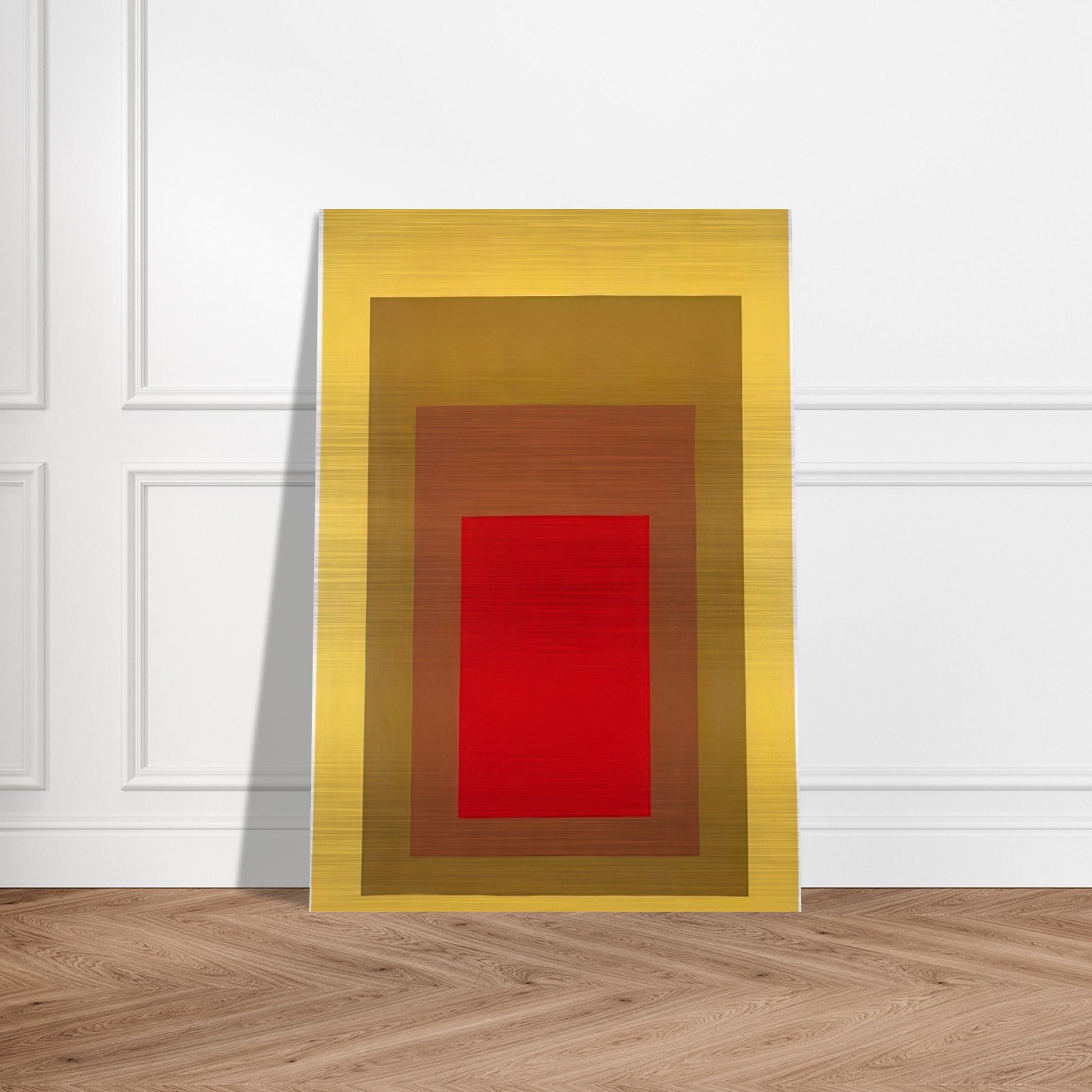 HOMAGE TO THE SQUARE 1967 1 - Josef Albers Brushed Aluminum Print - 70x100 cm / 28x40 inches | Josef Albers Aluminum Print | Josef Albers Prints