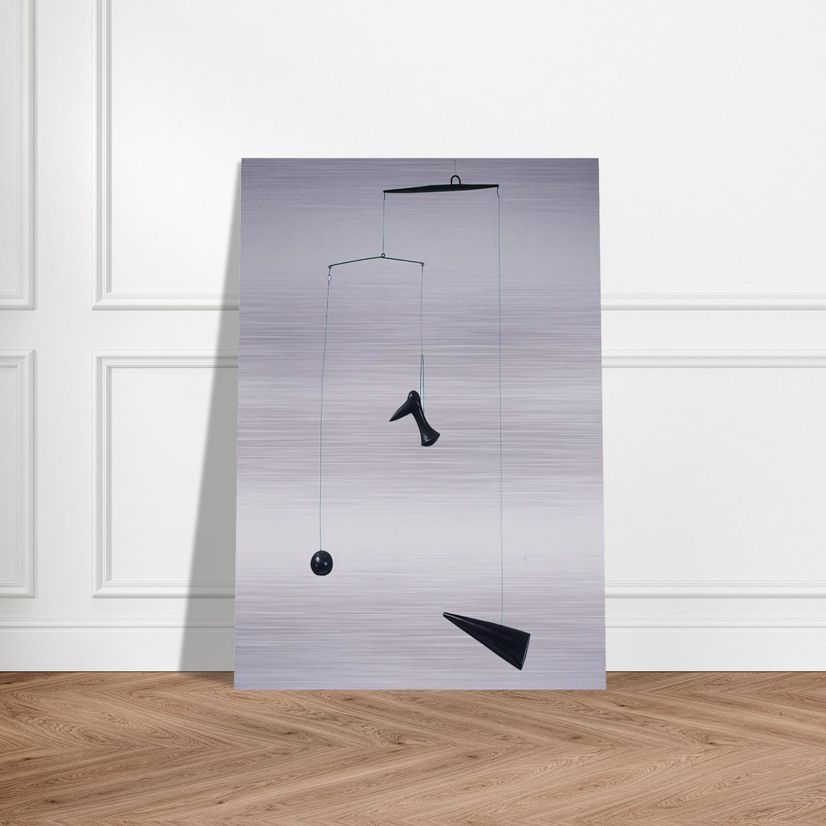 CONE DEBENE 1933 - Alexander Calder Brushed Aluminum Print - 70x100 cm / 28x40 inches | Alexander Calder Aluminum Print | Alexander Calder Prints